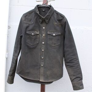 First MFG Forsyth men’s motorcycle canvas shirt